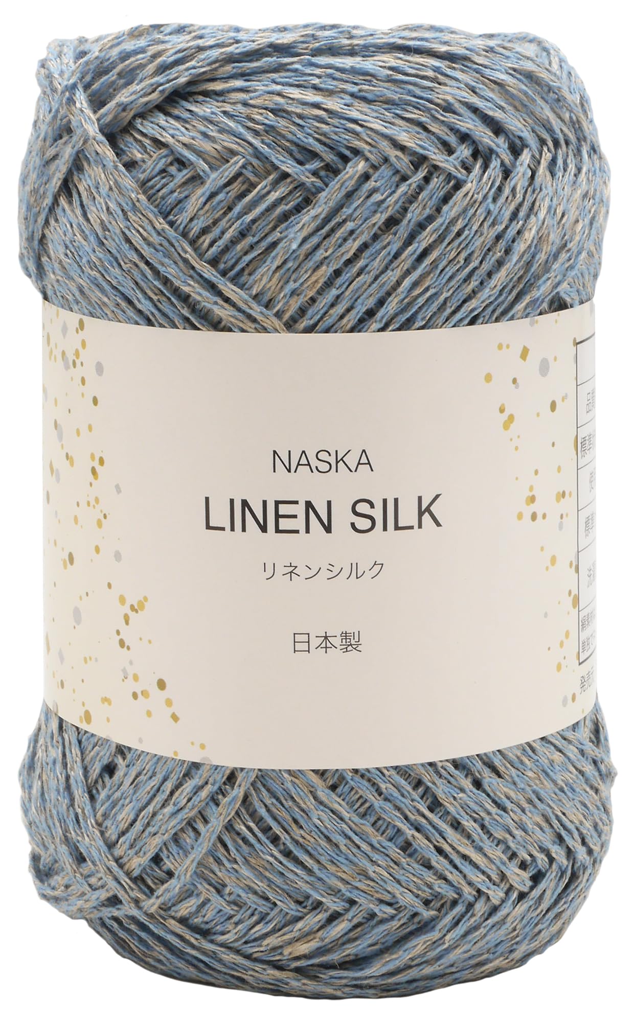 

NASKA Ручне в язання Льон Середній 172м Пряжа, Шовк, Тонка, COL. 513, Синій, 54% Льон, 46% Шовк, Прибл.. 40г, синій
