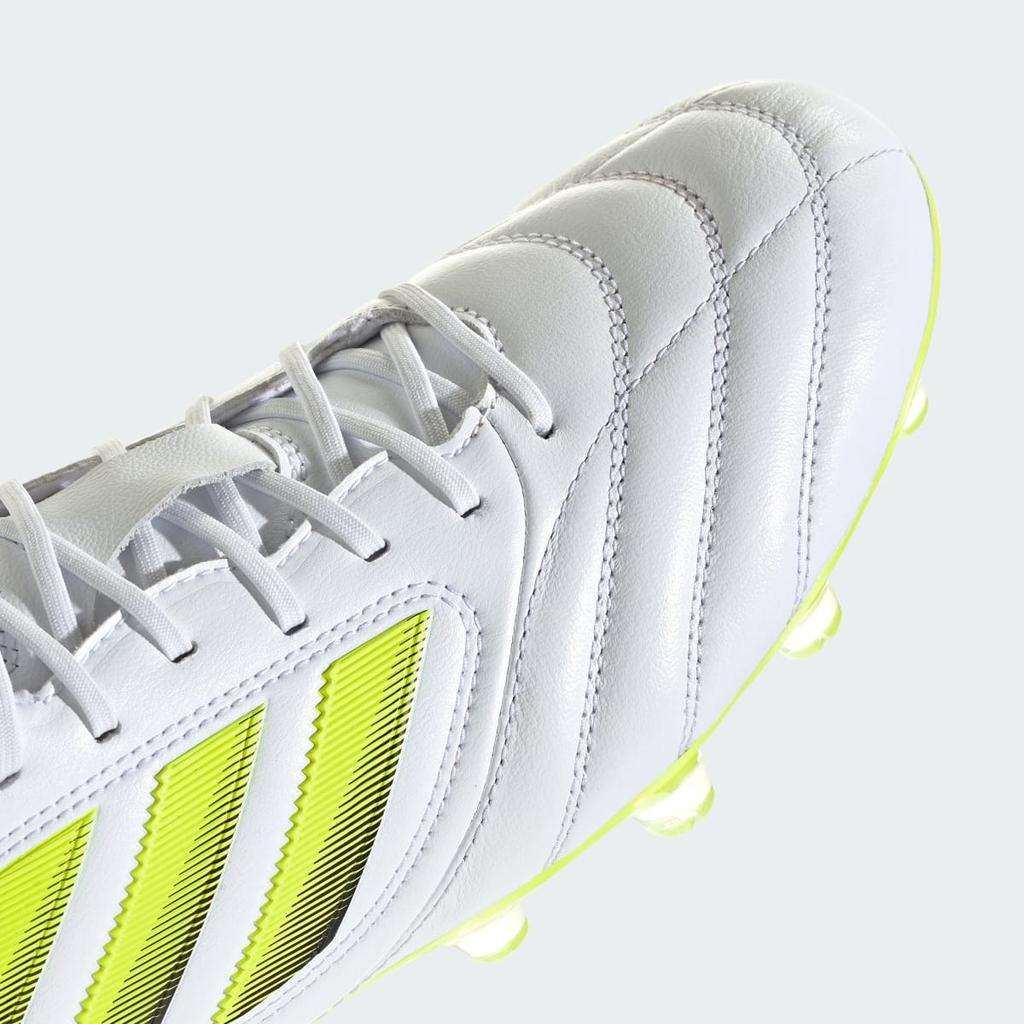 adidas COPA ICON II ELITE Hard Ground Football Boots KI0619 Unisex Performance Sports Shoes Cloud White / Lucid Lemon / Core Black