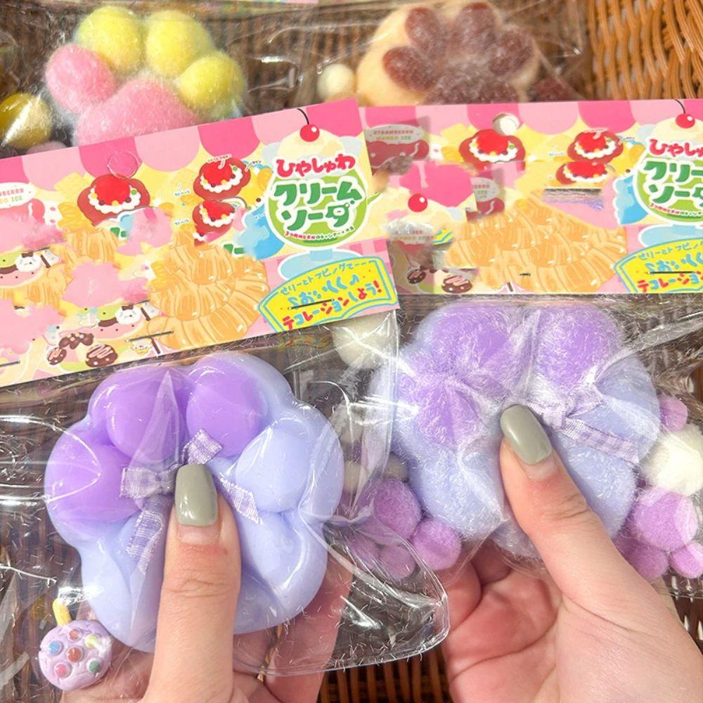 Vent Squeeze Cat Paw TPR Cat Claw Pinch Toy Quick Recovery Cat Paw Slow Rebound Toy  Unique Gift