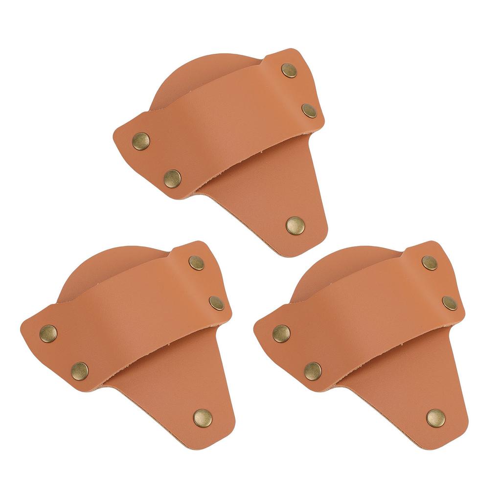 3 Pcs Flashlight   Suitable for   PolyTac 88850 Flashlight PU Leather Belt Holder