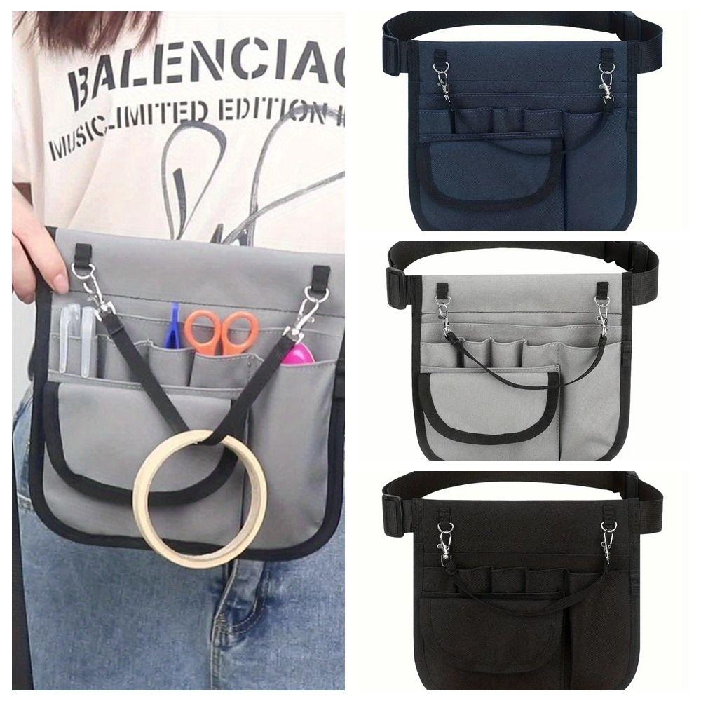 

Storage Bag Nursing Belt Organizer Waist Crossbody Bag Work Bag for Mechanics Electrician
