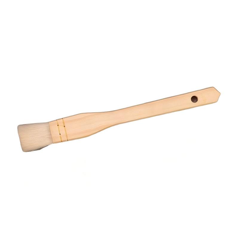 Wooden Handle Wool Baking & BBQ Brush Set