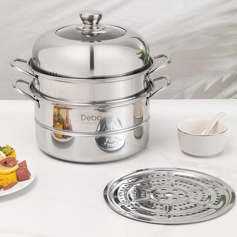 Debo Augsburg 28cm Double Layer Steamer Pot