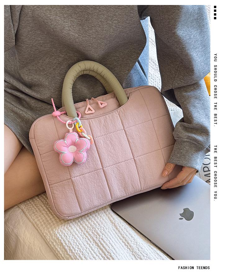 14-inch Cute & Versatile Large-Capacity Handheld Laptop Bag