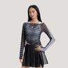T-shirt da donna a maniche lunghe