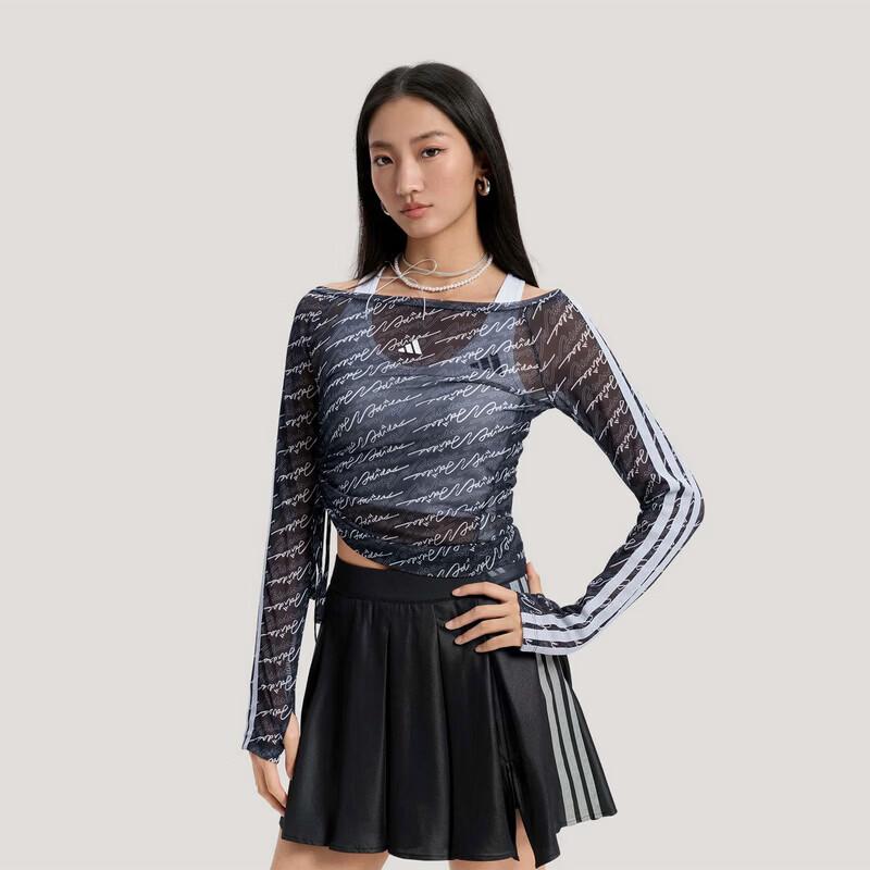 adidas T-shirt da donna a maniche lunghe