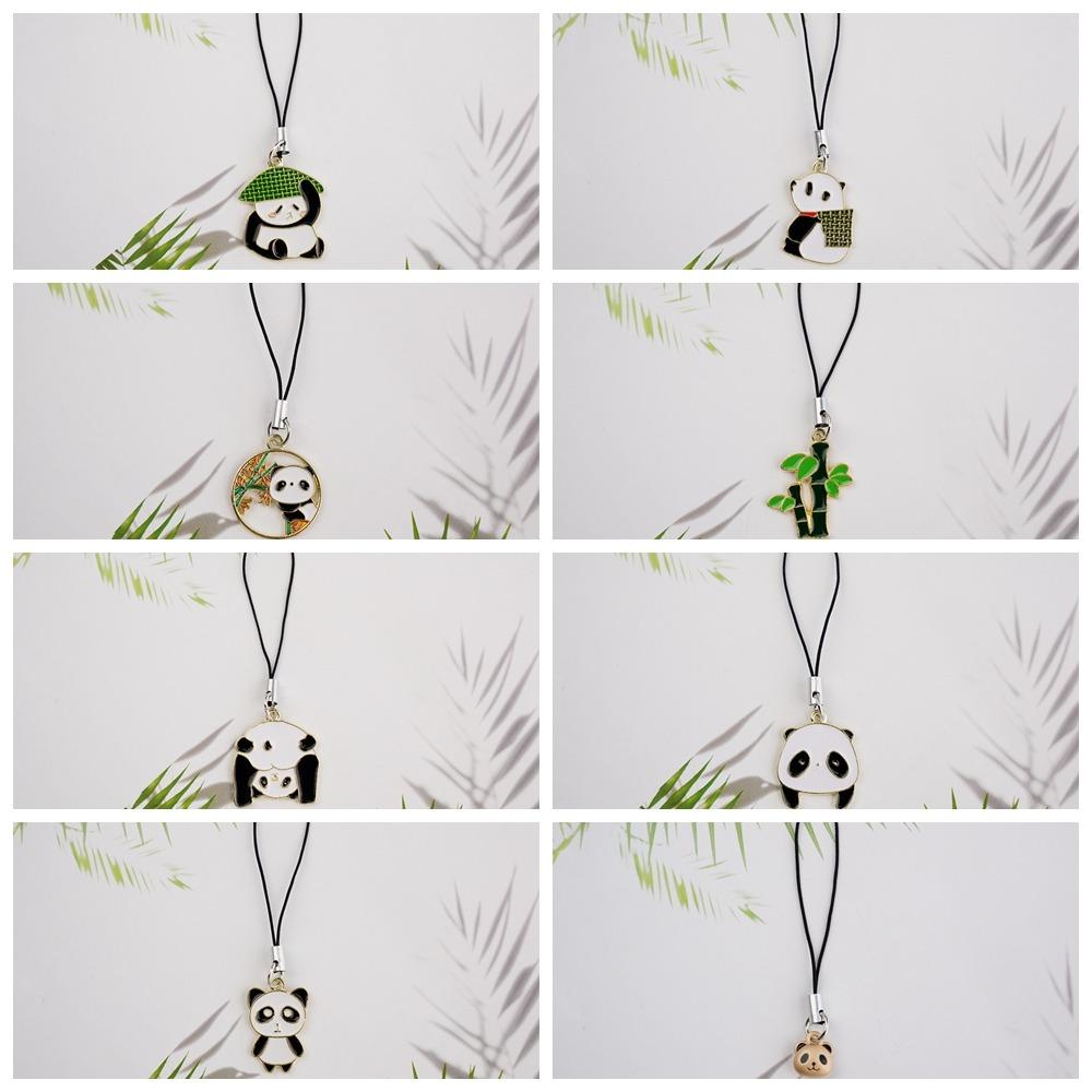 Animal Phone Charm Lanyard Panda Mobile Phone Pendant Cellphone Rope Cute Phone Strap Bag Pendant