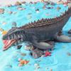 Oviraptor Dinosaur Model Toy Figure - Cretaceous Animal Ornament for Children's Learning and Play