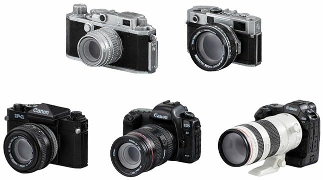 Canon Miniature Camera Collection [Complete Set of 5] (Full Set) [Unopened Capsule] Gachapon Capsule Toy