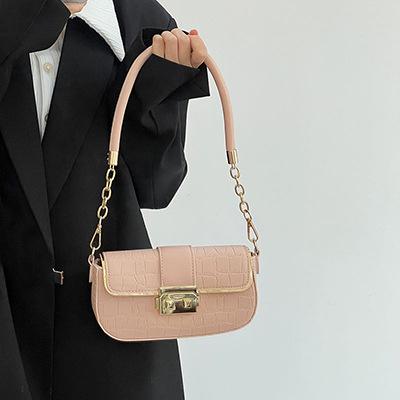 2026 New Bag Shoulder Messenger Bag Spring and Summer Women's Bag Original Simple Temperament Small Square Bag Versatile Small Bag