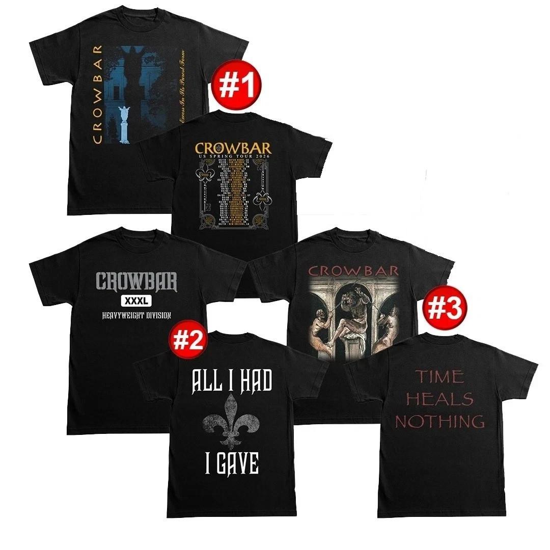CROWBAR Band 2 Sides EYEHATEGOD 2026 US Tour S to 5XL Shirt S
