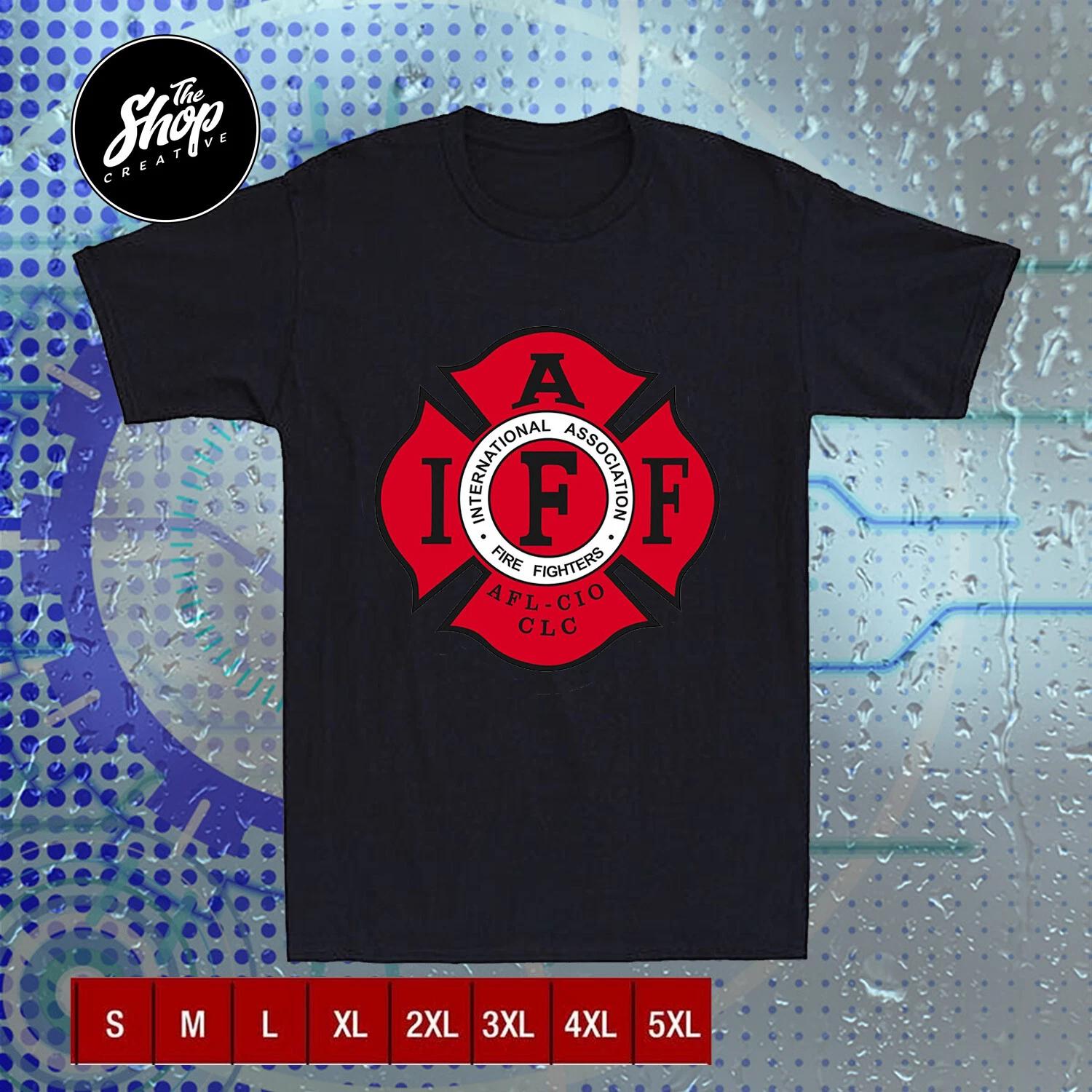 Fire Fighter International Association Logo S-5XL L