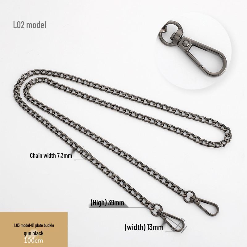 Summer Metal Hardware Crossbody Replacement Chain for Shoulder Bags