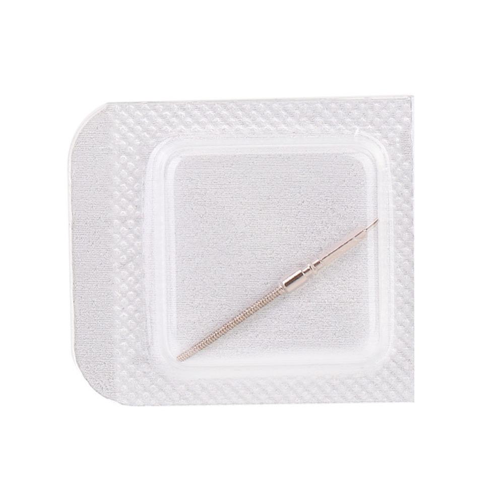 Präzisionslegierung Uhr Aufzugswelle 0,9/1,2 mm Silberlegierung Uhrwelle Uhrwelle für 7750 Uhrwerk Armbandentfernung