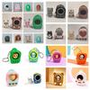 Lightweight Build 3D Printed Keychain Vibrant Shades Trendy Bag Charm Micro Kitten Bag  Gifting