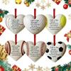 Handcrafted Ornament Heart-Shaped Christmas Decoration Festive Decoration Festive Home Decor Handmade Holiday Decoration