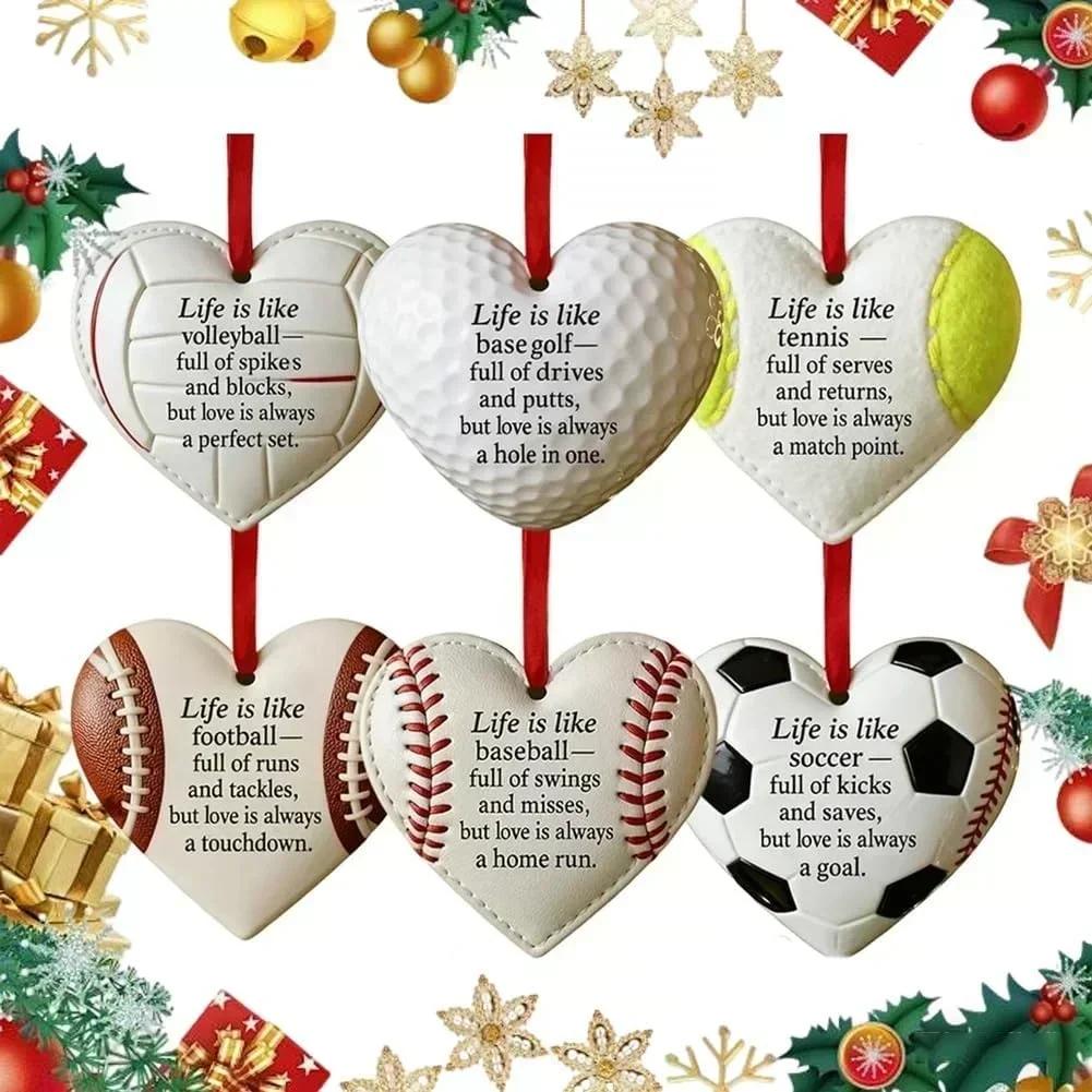 Handcrafted Ornament Heart-Shaped Christmas Decoration Festive Decoration Festive Home Decor Handmade Holiday Decoration