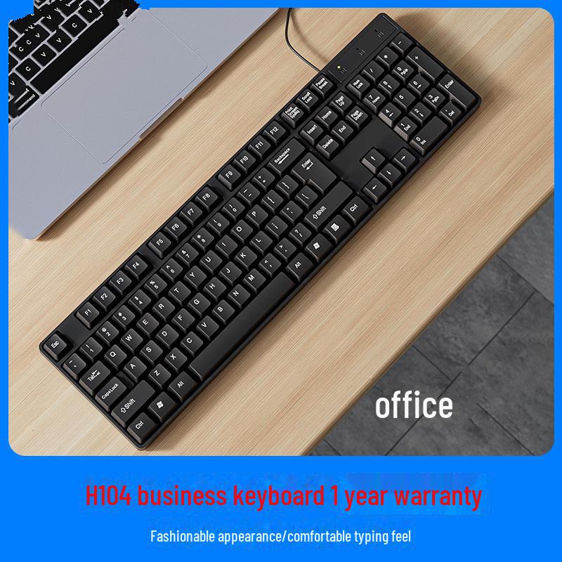 

Проводная USB-клавиатура и мышь E-Sports Mechanical-Feel Gaming, универсальный комплект для настольного компьютера и ноутбука