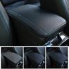 Fiber Leather Embossed Double-line Non-slip Central Box Armrest Armrest Box Seasons Four Universal Pad Pad Cover