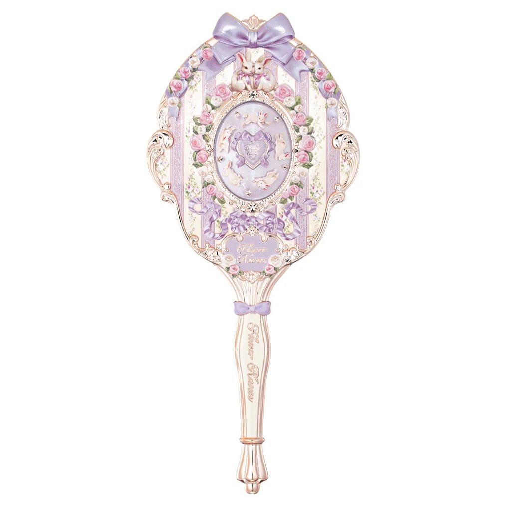 Flower Know Bunny Garde Series Makeup Tools Makeup Hand-held Mirror Cosmetic