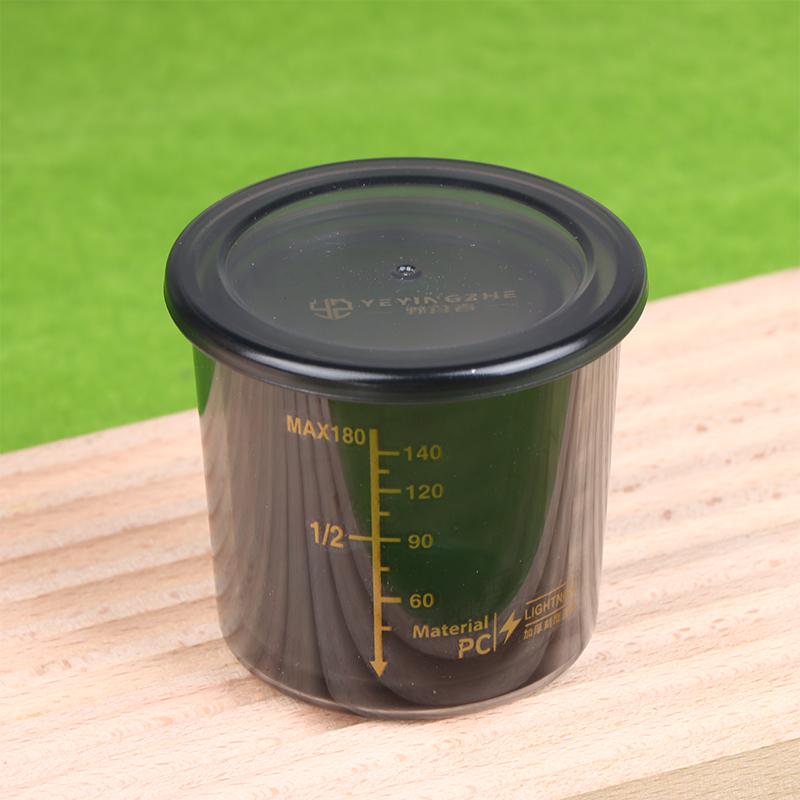 Fishing Bait Measuring Cup With Graduations, High Transparency, Shockproof, Thickened, Portable Fishing Tackle