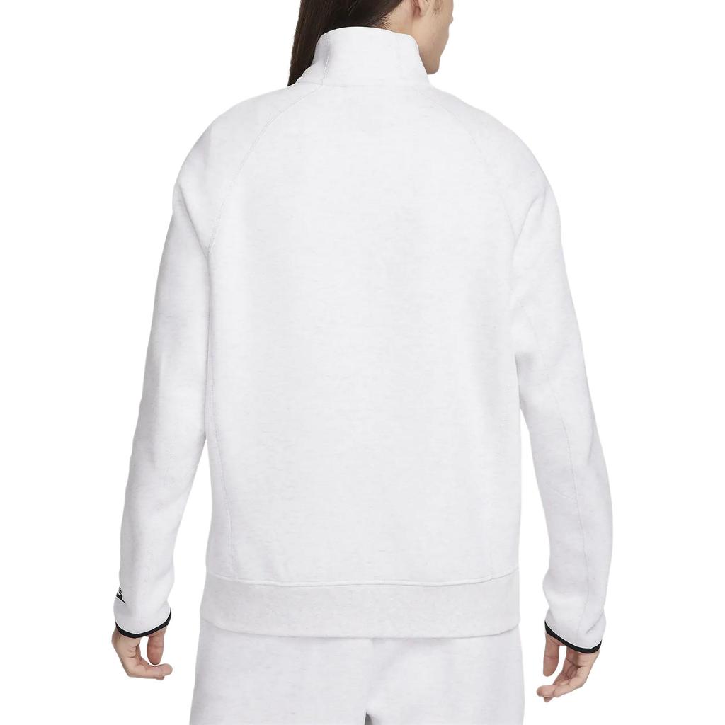Nike Half-Zip Stand Collar Long Sleeve Sweatshirt Men Tops White FB7998-051