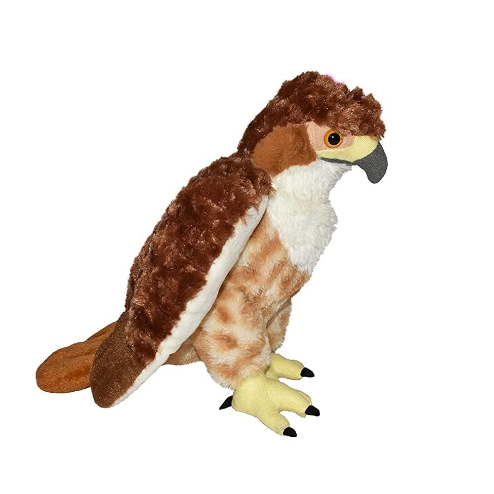 Wild Republic Hawk Plush W30 X D32 X H28cm Red-Tailed Toy, 12" (12316)