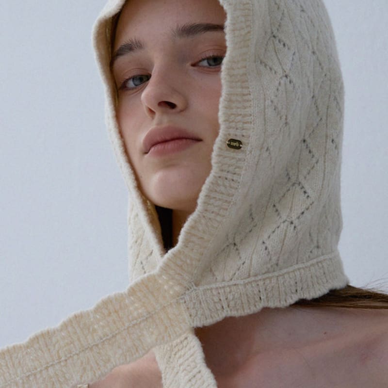 

Шарф-балаклава Marchen Funching_3 цвета ivory