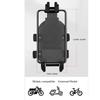 Quick Release Motorcycle Phone Holder with Anti Vibration Arms No Tools Installation Upgrades for Smartphones