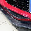 2 τμχ Αξεσουάρ Αυτοκινήτου για Chevrolet Corvette C7 2014-2018 Κάλυμμα Τριμ Γωνιακό Προστατευτικό Μπροστινού Προφυλακτήρα με Εκτύπωση Ανθρακονήματος