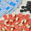 Travel Bingos Set Russian Lottos Bingos Game Strategy Board Game Education Toy