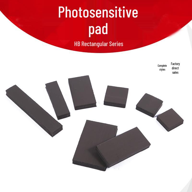 

HB Photosensitive Pad 10x35mm & 50x80mm Stamp Material, 7mm Thick - Shopkeeper Recommended 15x6mm Rectangular Pad
