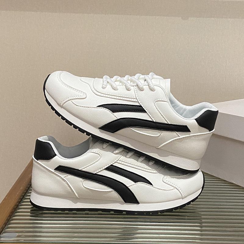 2025 little white shoes women's spring new Korean version ins female students leisure sports versatile Forrest Gump shoes street shot LF906