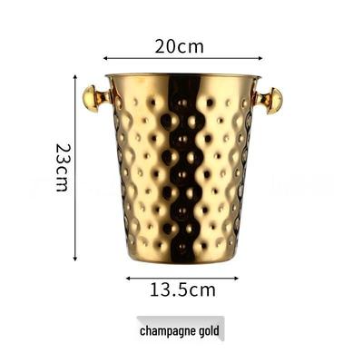 Luxury Hammered Ice Bucket