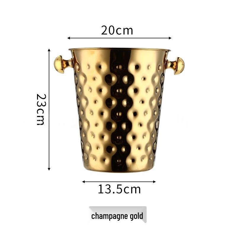 Luxury Hammered Ice Bucket