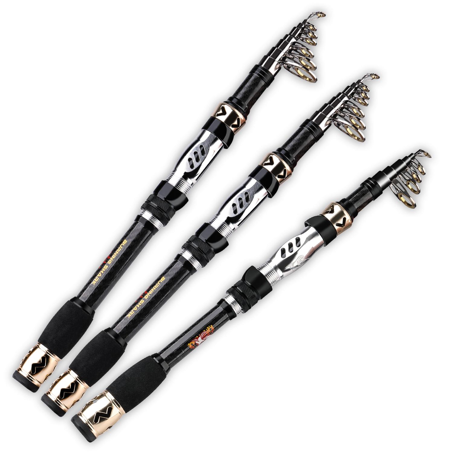 

Спиннинговая удочка, 99% углерод, портативная телескопическая ручная рыболовная снасть, морской жесткий рыболовный инструмент, удочки 3.0M