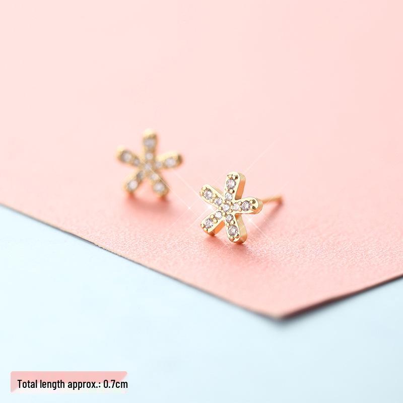 Women's Gold & Silver Earrings: Simple Ear Studs & Celeb-Inspired Dongdaemun Style