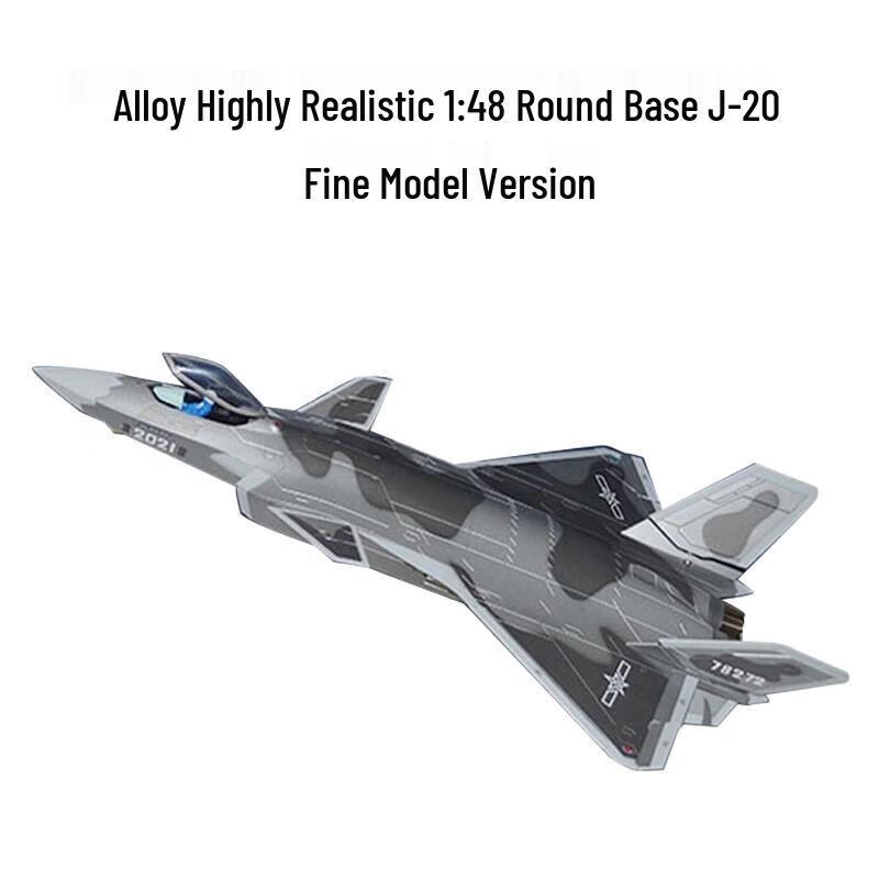 Jingnong J-20 Fighter Jet Model 1:48 Scale