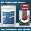 Stucco Epossidico AB 1/2 Pezzi 100G Stucco Rinforzato in Acciaio, Argilla da Modellare Multiuso per Crepe, Riparazione Perdite, Riempimento Multiuso, Riparazione Rapida Metallo,