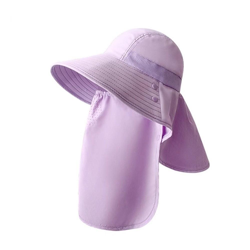 Breathable Neck Protection Fisherman Cap Adjustable Integrated Fishing Hat  Cycling