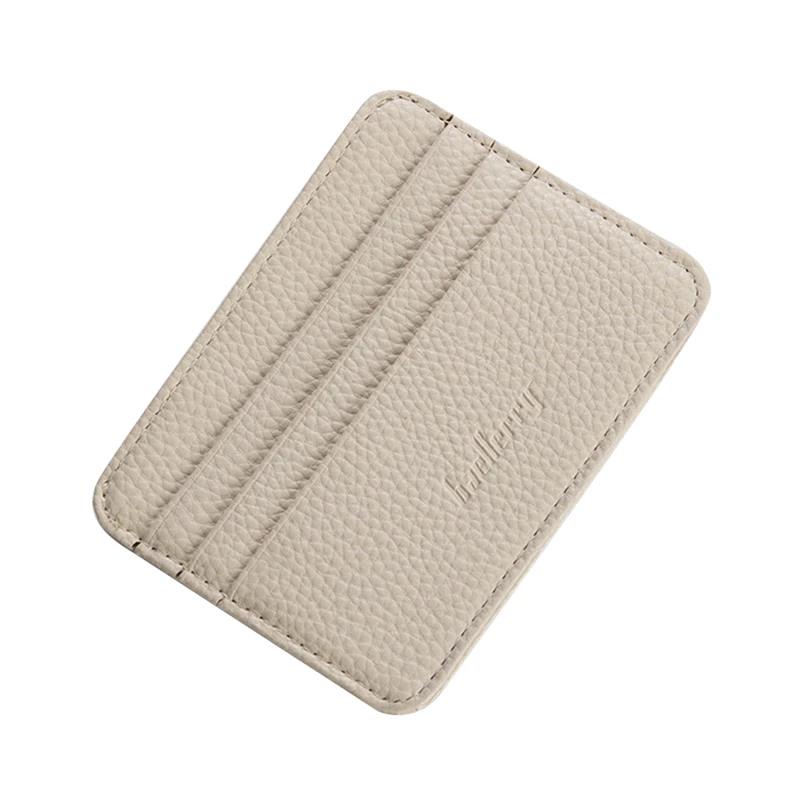 Ultra Slim Front Pocket Wallet Mens Women Wallet With Card Slots Portable Convenient Travel Credit Card Holder Wallet Money Clip