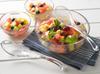 Yoshikawa Delicious Colorful Vegetables Clear Spoon with Total Dishwasher SJ3474 Easy-to-Scoop Holes, Large, 24.5cm Length, Safe, Tsubame-Sanjo,
