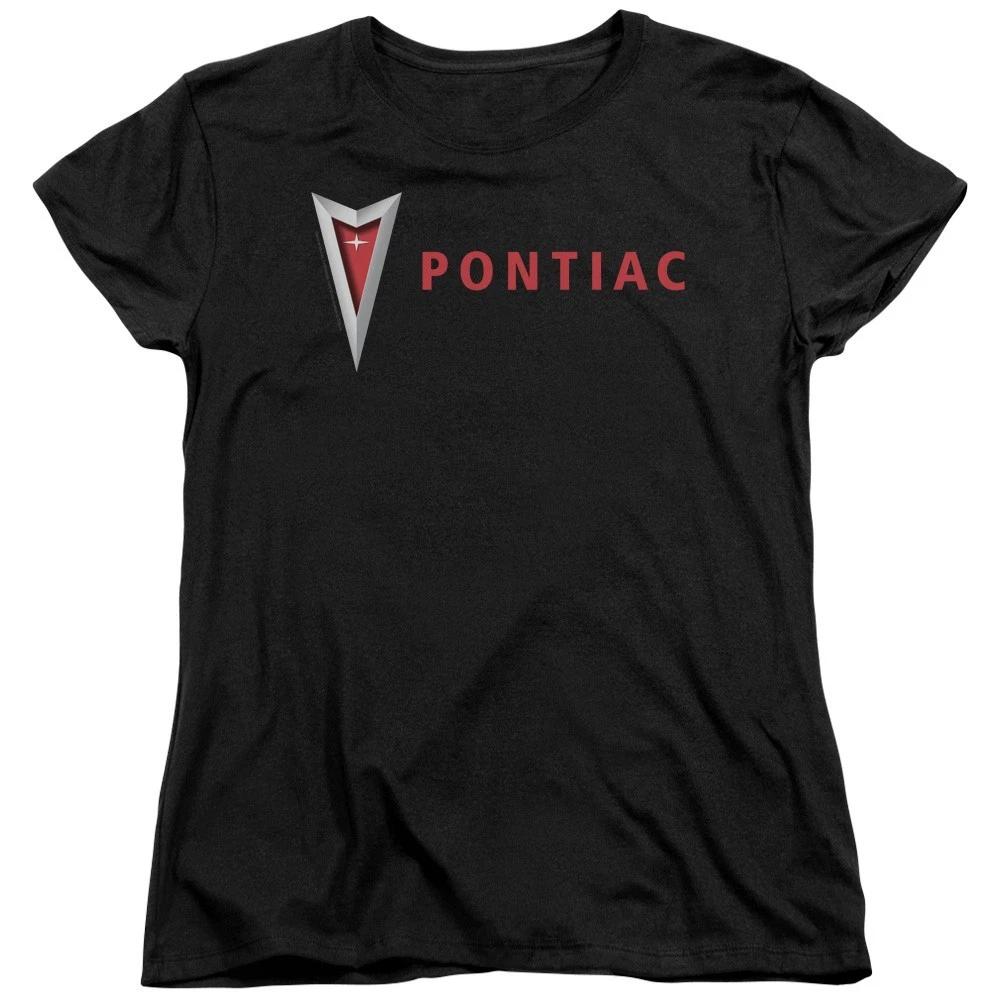 Pontiac Modern Arrowhead Women s T-Shirt Licensed Vintage Style Tee S-2XL 4XL