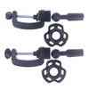 1 Pcs Mini Wig Head Stand Table Clamp Training Mannequin Wig Head Holder Adjustable Plastic Material Hair Accessory Tools