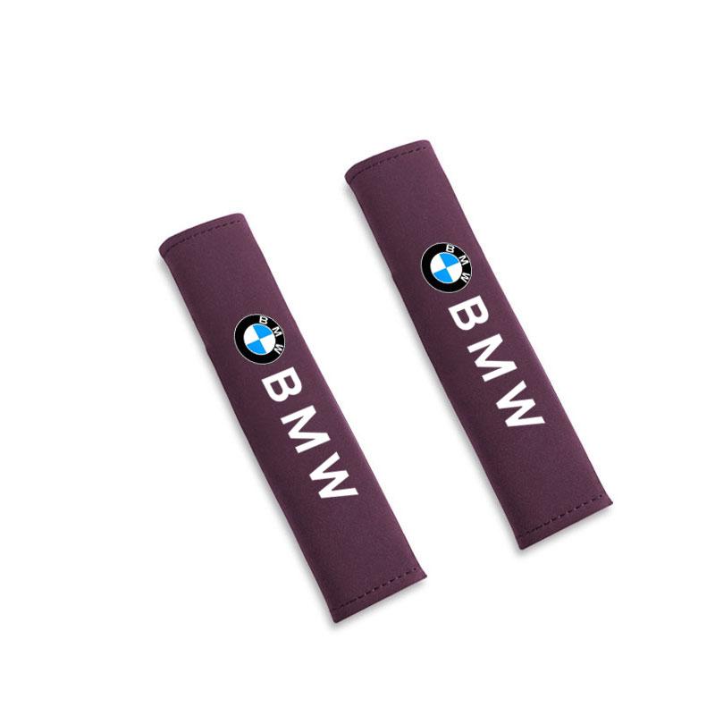 MZFK7 Car Seat Belt Shoulder Pad, Breathable Safety Strap Protector Cover for BMW M E46 E90 E60 F30 F10 E39 E36 G20 G30 F20 E87 E92