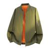 Trend street baseball collar jacket men's spring and autumn new loose casual versatile jacket youth stand-up collar zipper jacket