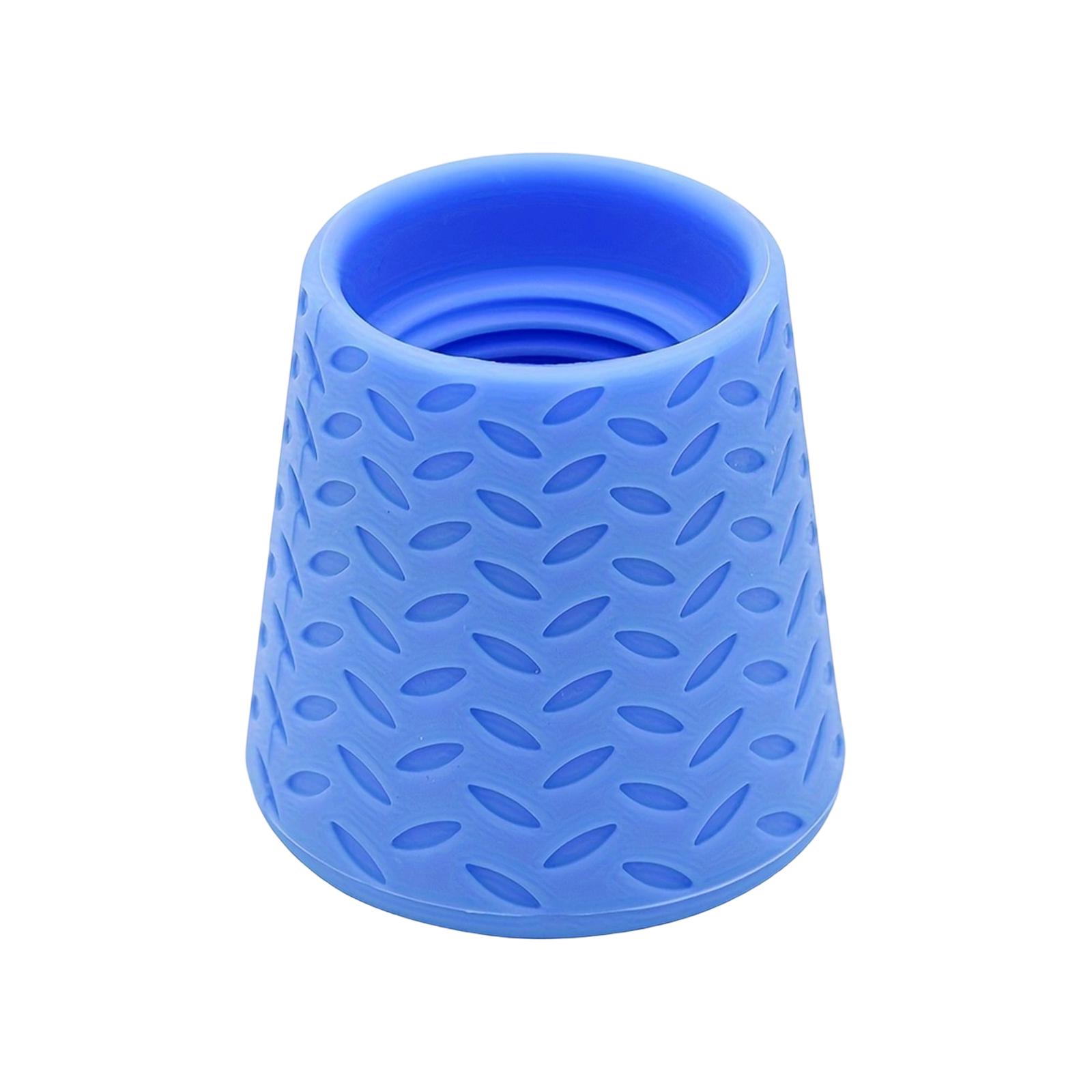 

Portable Silicone Pet Shower Head - Outdoor Dog & Cats Bathing Tool, Water Bottle Attachment For Pet Cleaning & Grooming One Size синий