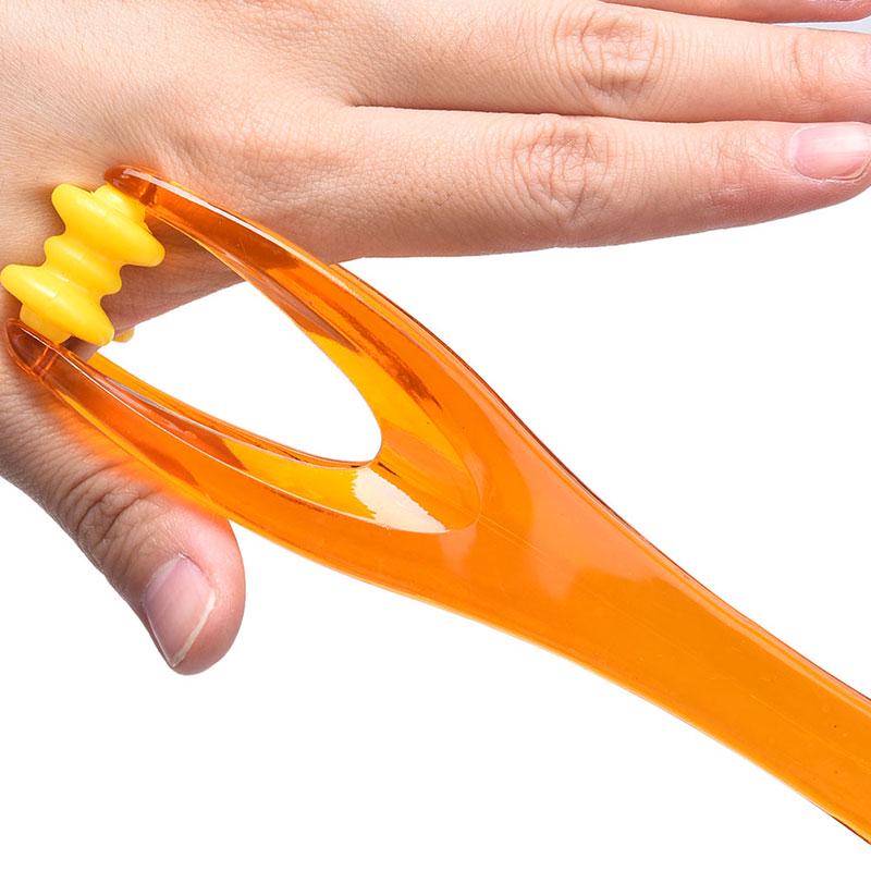 Mini Finger Joint Massager With Elastic Handle For Finger Idler Wheel Relaxation