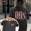 Y2k GYM Terapi Streetwear T-shirt Gåva Avslappnad T-shirt Retro Vintage T-shirt Dam Herr Bomull Överdimensionerad Lös Sommar