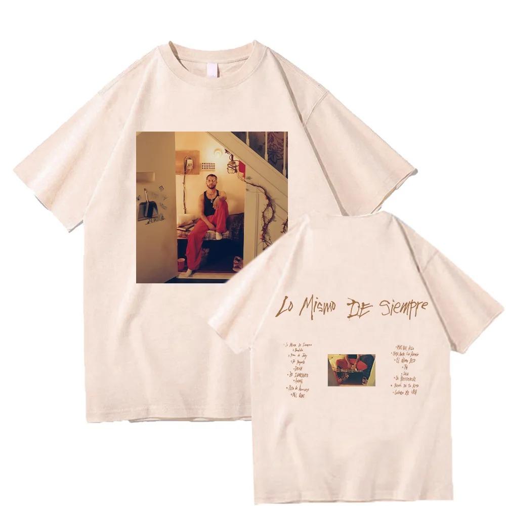 2026 Mora Lo Mismo De Siempre T Shirts Mora Merch Fashion Print Short Sleeve Shirt Men Women High Quality Tees Cotton Comfortable Tee